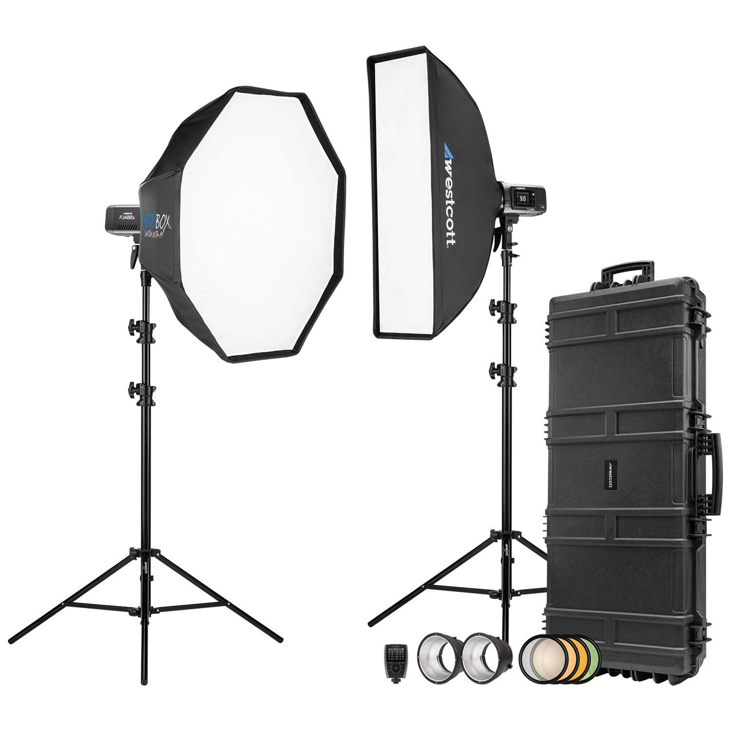 Amazon.com : Westcott FJ400 II Strobe 2-Light Location Hard Case